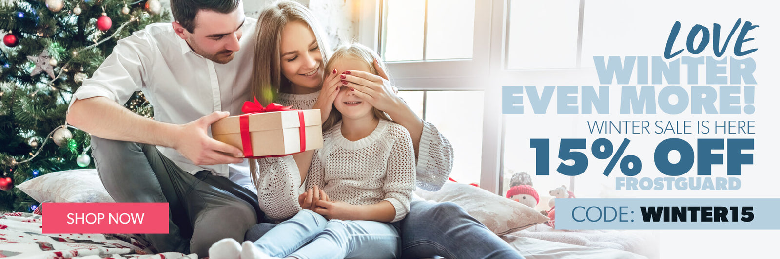 FrostGuard Winter Weather Sale | Bomb Cyclone Blizzard | 15% OFF Windshield Covers