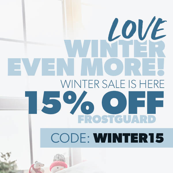 FrostGuard Winter Weather Sale | Bomb Cyclone Blizzard | 15% OFF Windshield Covers